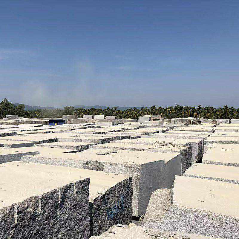 Grey Granite Stone Blocks