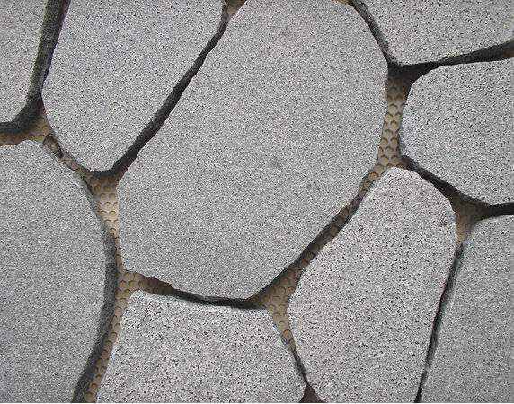 Dark Grey Granite Flamed Stepping