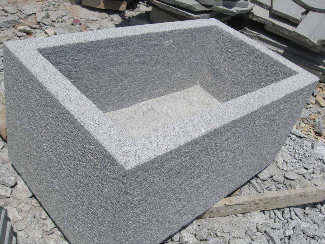 Grey Granite  Planter Trough