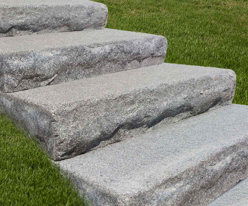 Stanstead Grey Granite Step Treads