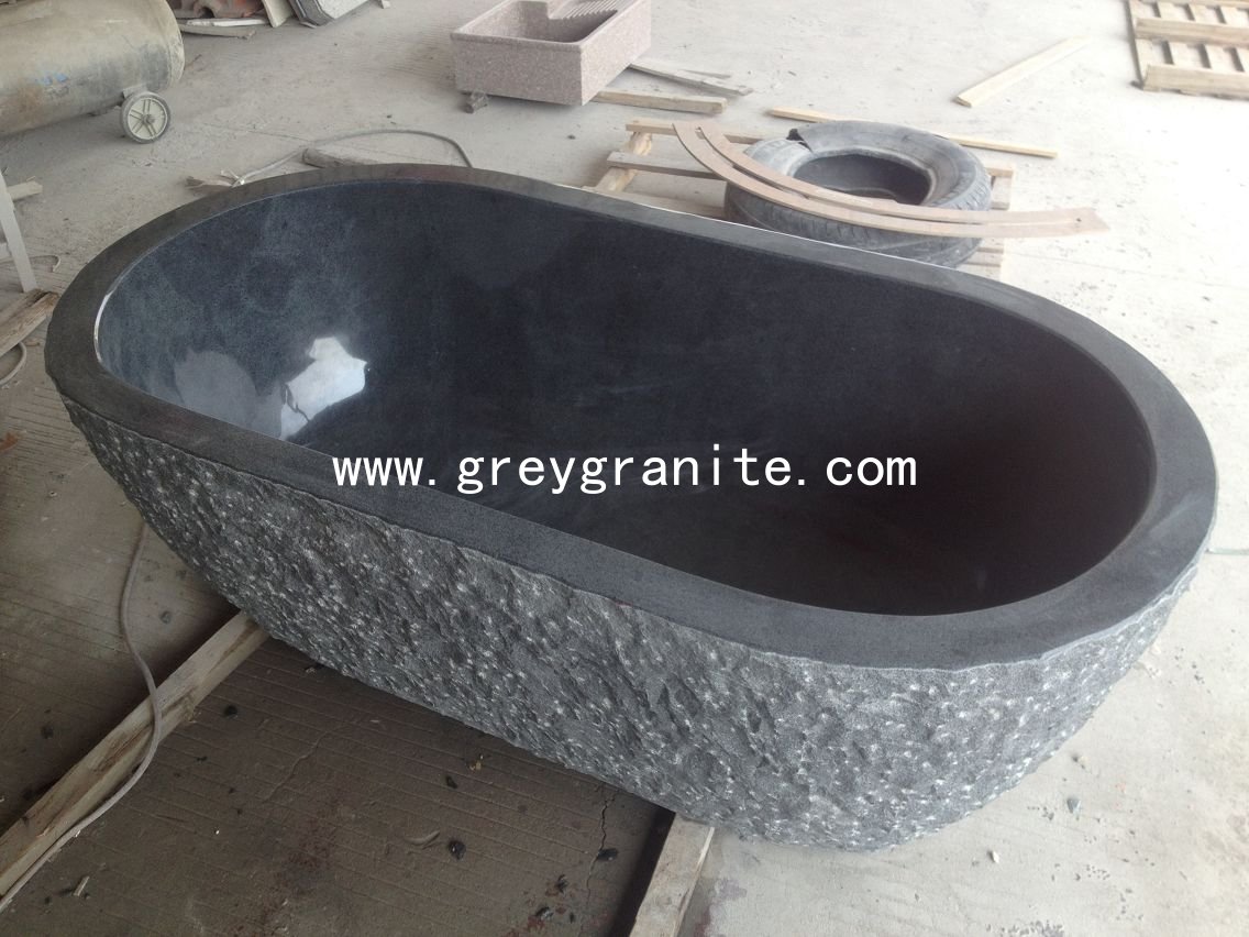 Shanxi Black Granite Bathtub